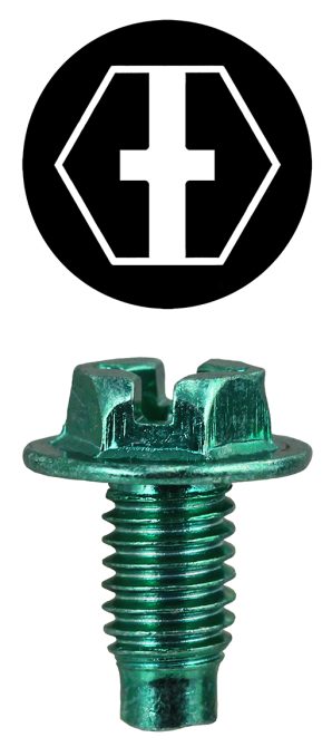 1032G - #10-32 X 3/8'' HH Phil Ground Screw