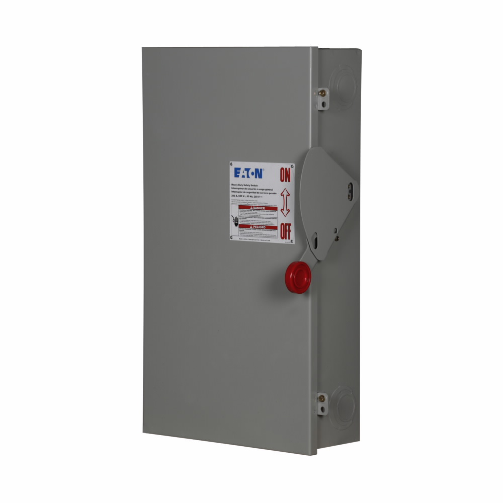 DH364FGK - 200A/3P HD Fusible Safety Switch 600V Nema 1 - Image 3
