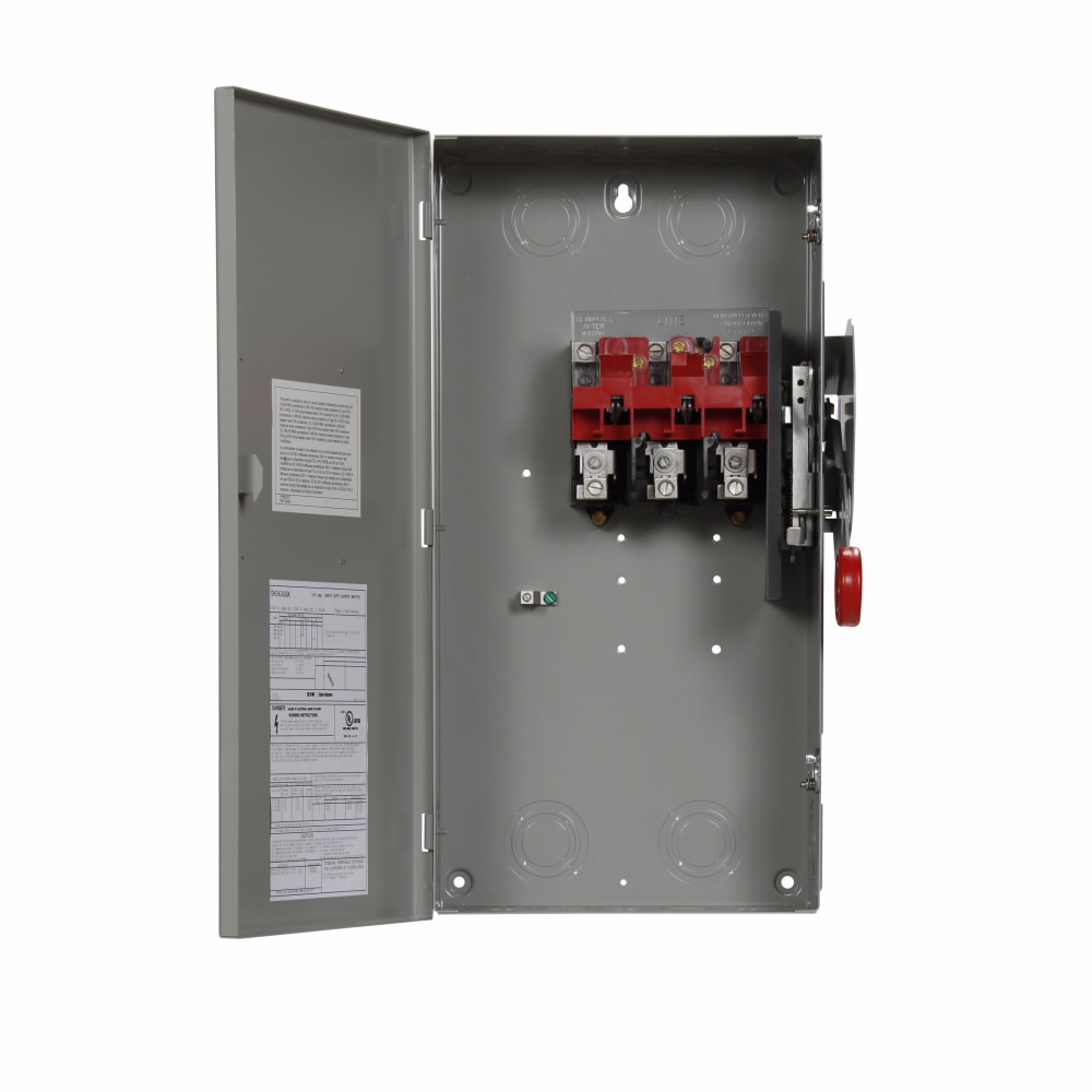 DH363UGK - 100A/3P HD NF Safety Switch 600V Nema 1 - Image 8