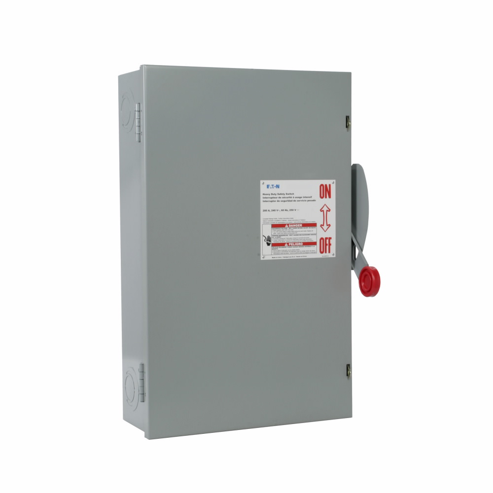 DG324UGK - 200A/3P GD NF Safety Switch 240V Nema 1 - Image 3