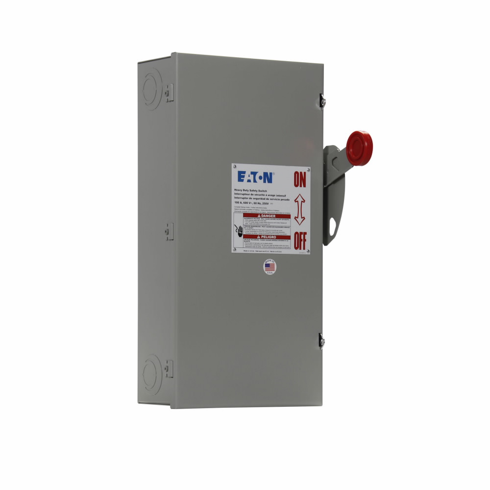 DH363UGK - 100A/3P HD NF Safety Switch 600V Nema 1 - Image 7