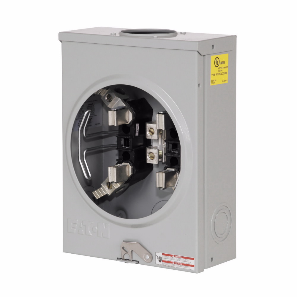 UHTRS101BE - Ringless Type Single Meter Socket 125A W/Horn Bypa - Image 5