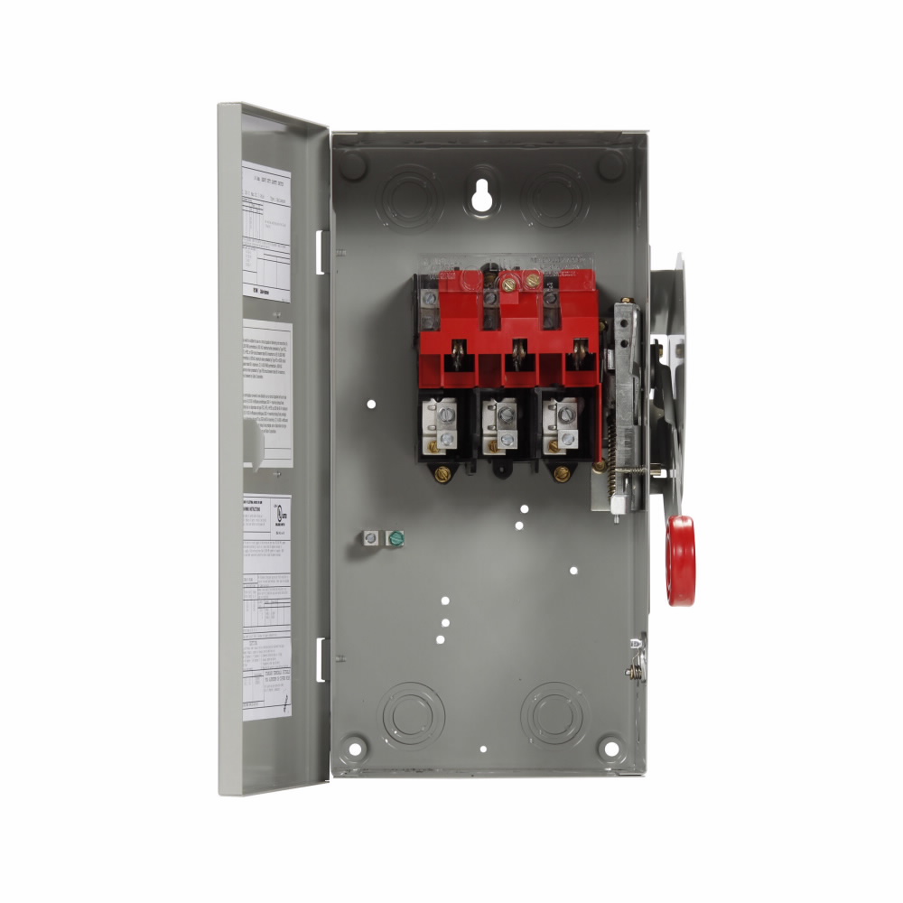 DH361UGK - 30A/3P HD NF Safety Switch 600V Nema 1 - Image 5