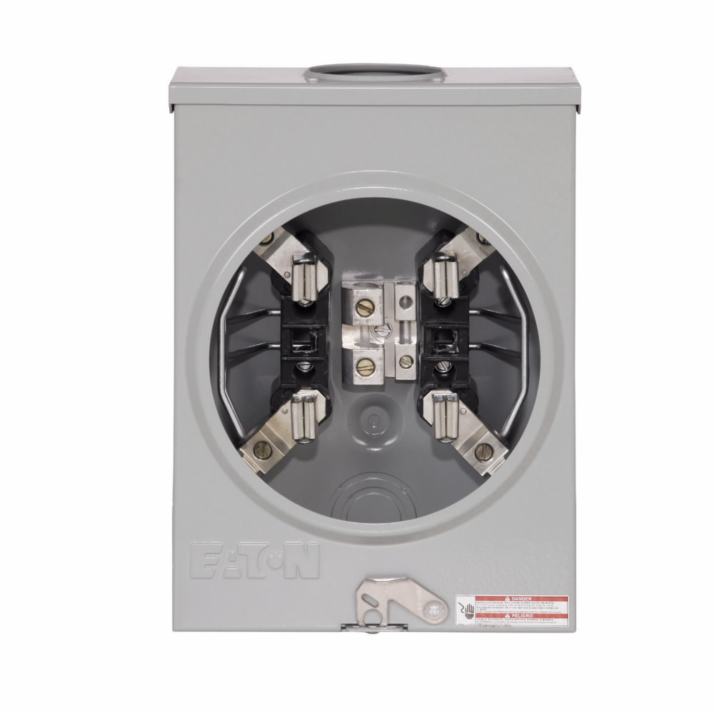 UHTRS101BE - Ringless Type Single Meter Socket 125A W/Horn Bypa - Image 3