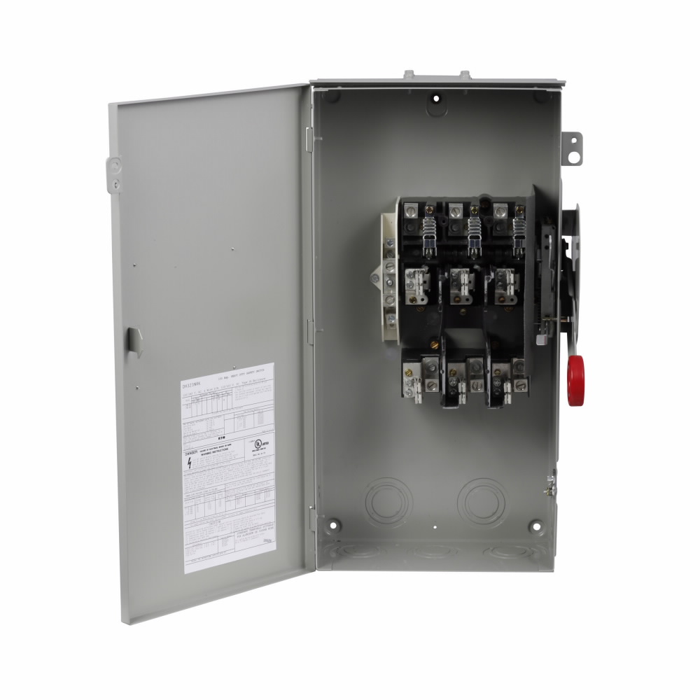 DH363FRK - 100A/3P HD Fusible Safety Switch 600V Nema 3R - Image 2