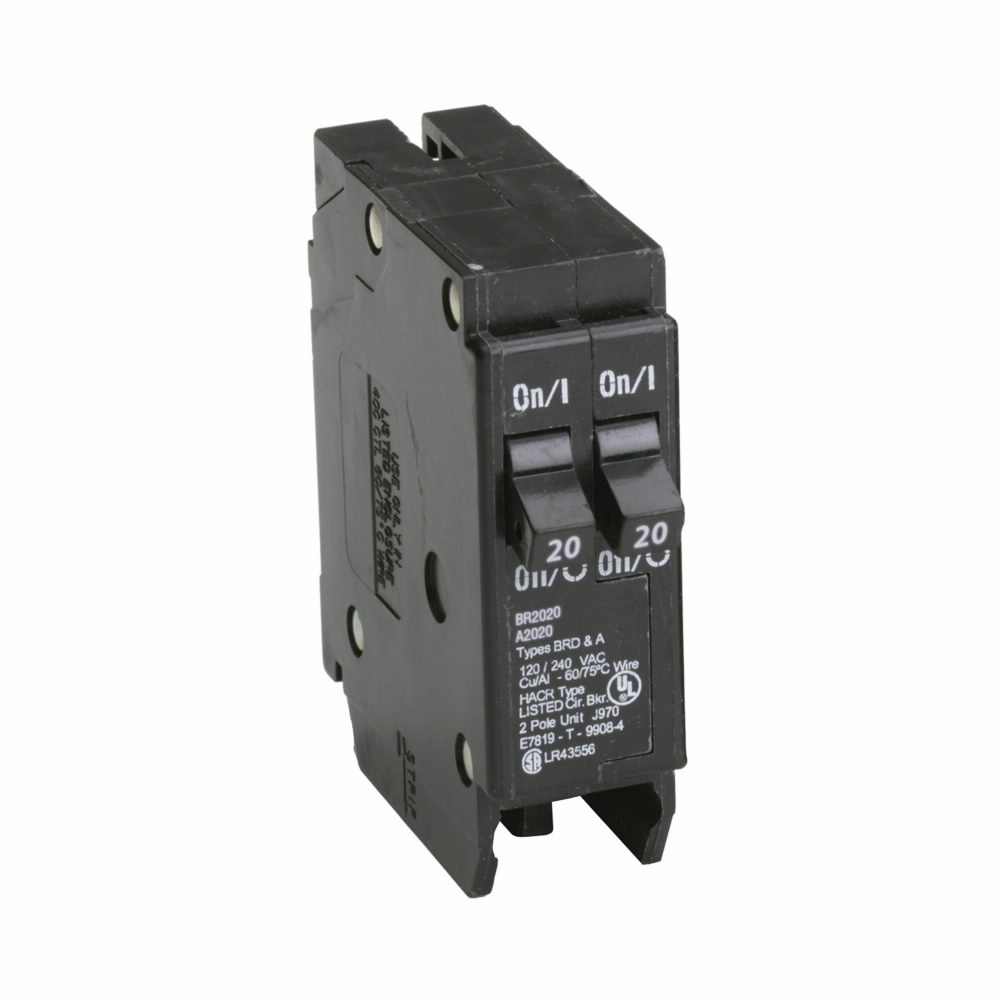 BR2020 - BR Duplex BRKR 2-20A/1 Pole 120/240V 10K Non-CTL - Image 4