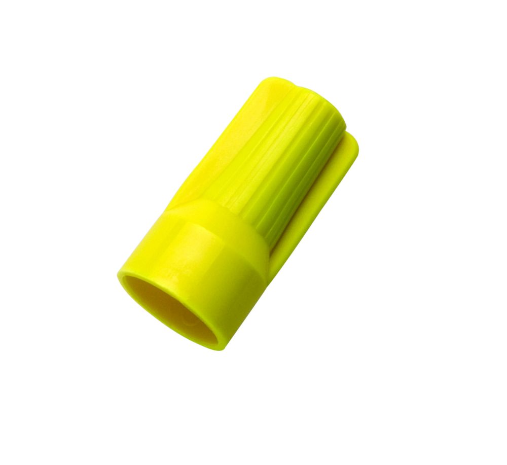 B1B - B-Cap Wire Connector, Model B1 Yellow, 500/Bag