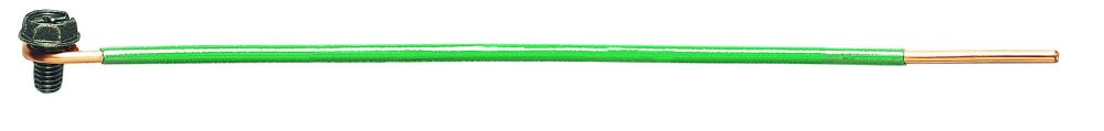 303392 - Solid GRND Tail -Loop/GRD SCRW-Strippd End, 50/Box