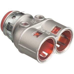 4040AST - 3/8" MC Connector Double