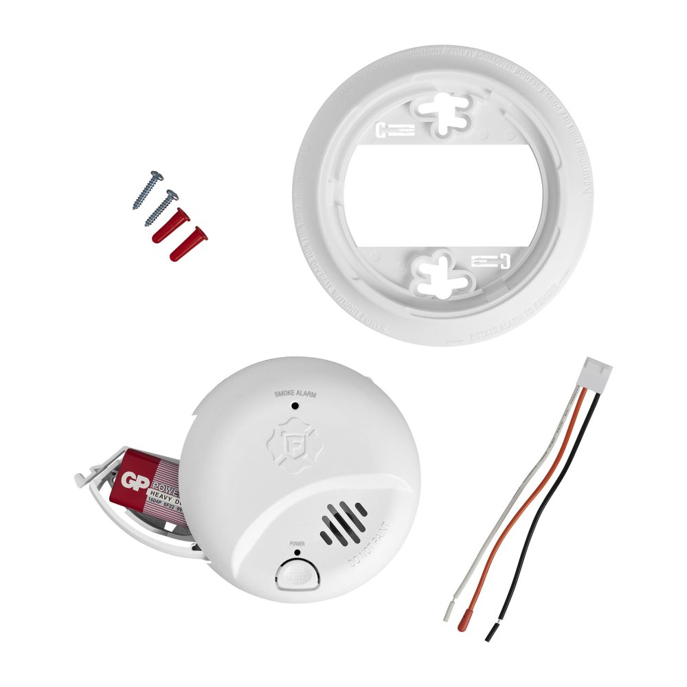 1046836 - 120V Ac/DC Smoke W/Silence & Btry BKP - Ul 217 8TH - Image 4