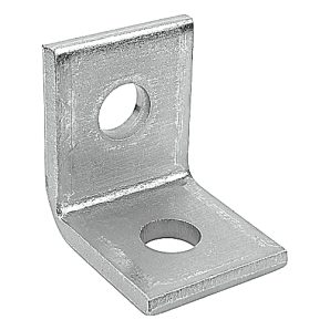 AB205EG - 4H Upright "L" Electro Galv Fitting
