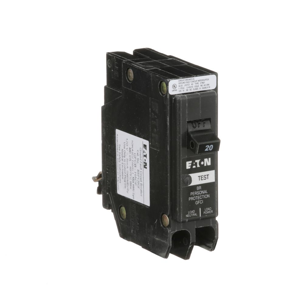 BRP120GF - BR Gfci 5MA 1 Pole 10KAIC 20A Plug On Neutral - Image 8