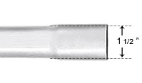 PVC112 - SCH 40 1-1/2" 10' PVC Conduit