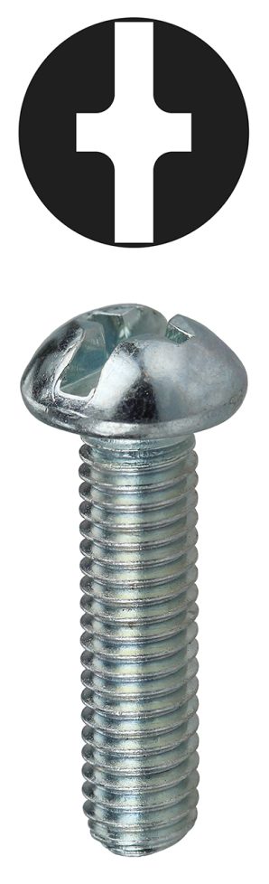 RMC6322 - #6-32 X 2'' Phil/Slot RH Machine Screw