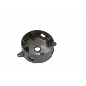 WPRB25BR - Weather Proof Box Round 5 Hole 1/2 Bronze