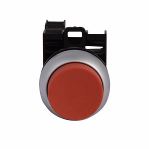 M22DHRK11P - Red Ext Mom PB 1NO/1NC LGND PLS Pop