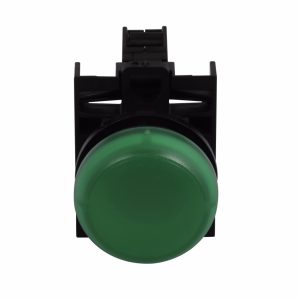 M22LG230GP - Green Indicating Light 85-264VAC Led LGND PLS Pop