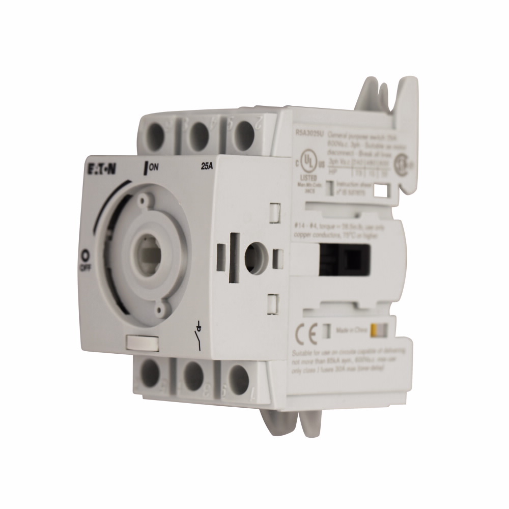 R5A3030U - UL508 A-Frame 3-Pole 30AMP NF Rotary Disconnect - Image 6