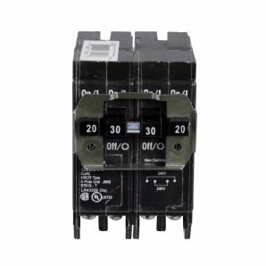 BRD220230 - BRD Quad BRKR 1-20A/2P 1-30A/2P 120/240V 10K Non-C