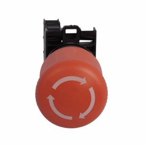 M22PVTK12P - Red Twist-to-Release E-Stop 1NO/2NC LGND PLS Pop