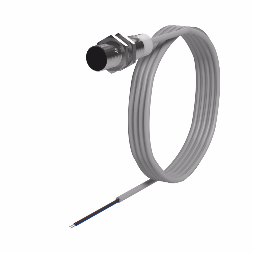 E57P18SPC5C2 - E57P Prox 18MM, DC, SH, PNP, NC, STD, SN=5MM, 2M CBL - Image 2