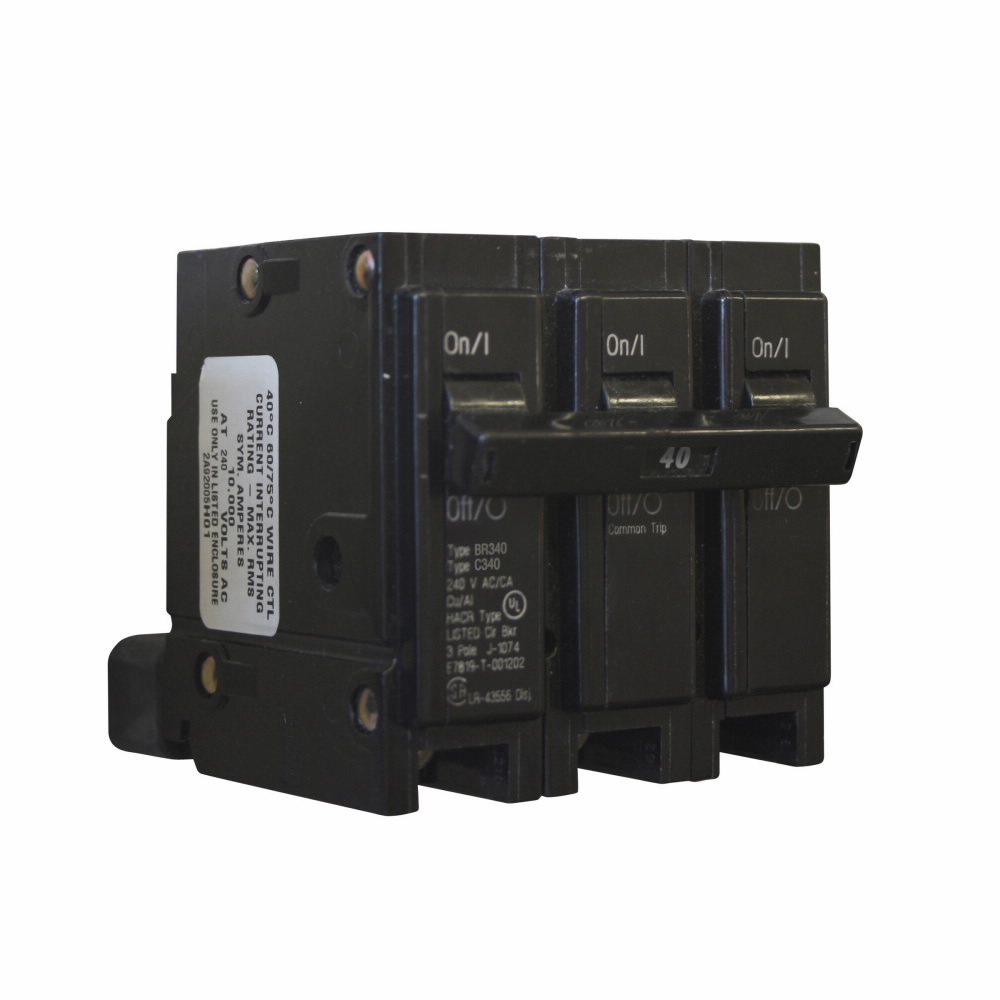 BR340 - Type BR BRKR 40A/3 Pole 240V 10K - Image 2