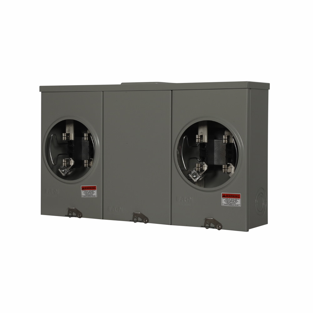 UT2R2332UCH - 200A MTR Socket 2-Gang LG Hub Cover Plate Oh/Ug - Image 4