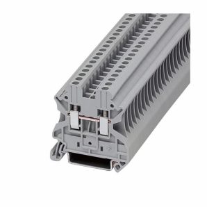 XBUT25 - 5.2MM Wide Gray Feed Through TB 26-12awg