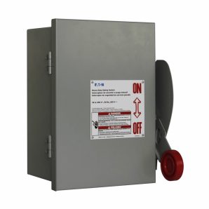 DH361UDK - 30A/3P HD NF Safety Switch 600V Nema 12