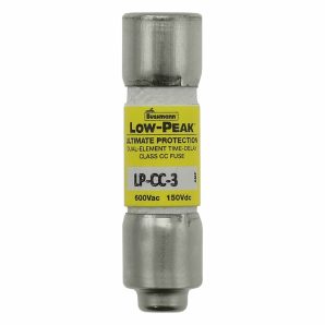 LPCC3 - 3A 600V TD Class CC Low Peak Fuse