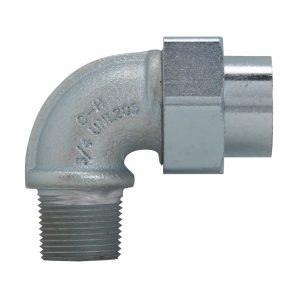 UNL105 - 1/2" Female/Male 90D Elbow