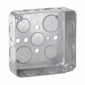 TP412 - 4SQ, 1-1/2D STL BX W/3/4 Ko