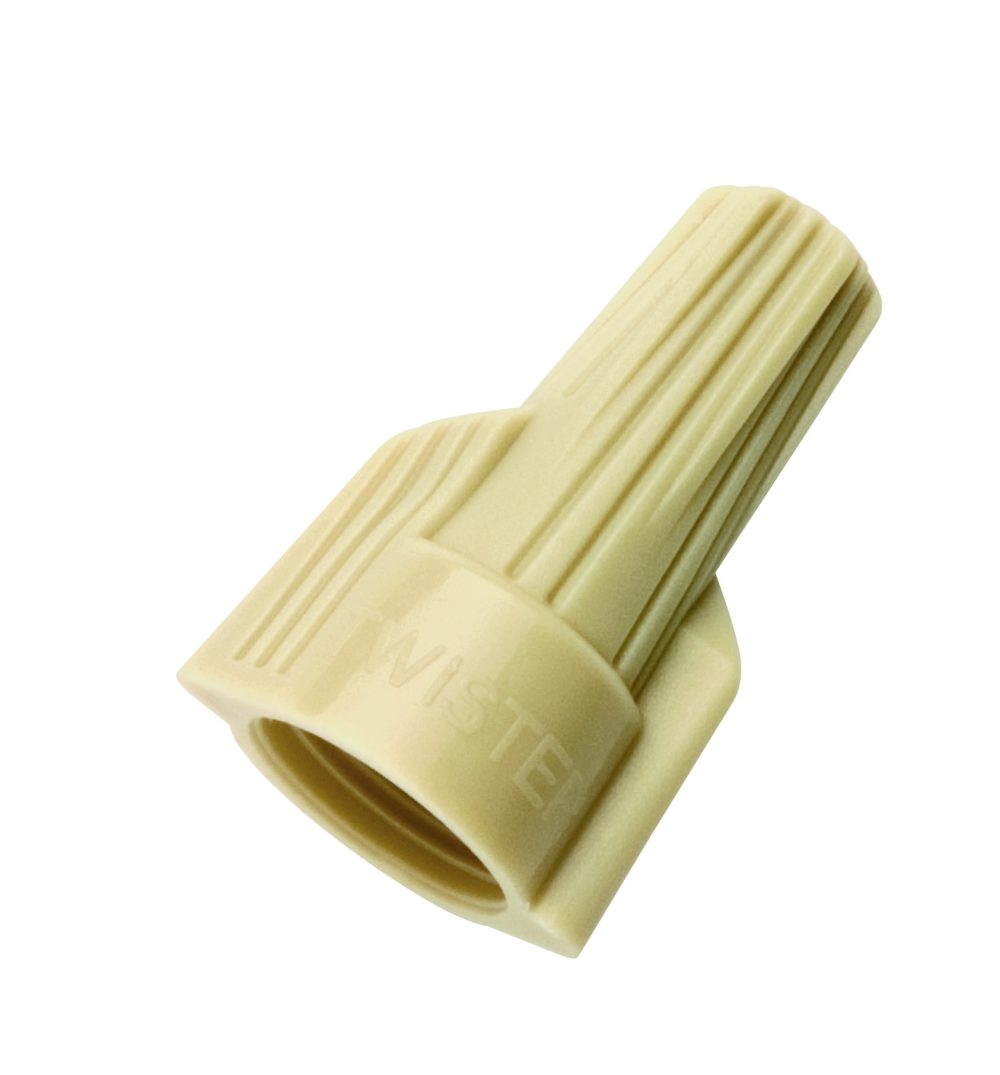 30341J - Twister Wire Conn, Model 341 Tan, 750/Jar - Image 2