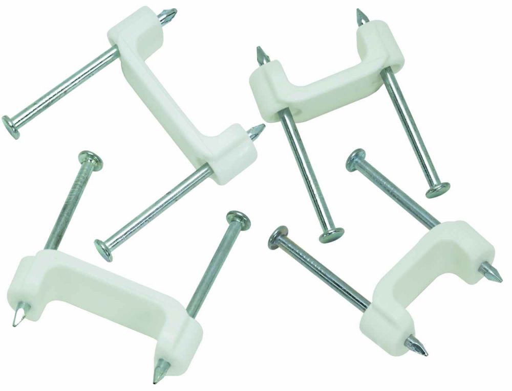 BPS25M - Plastic Insul Cable Staples, 1/2", 5, 000/Bucket - Image 4