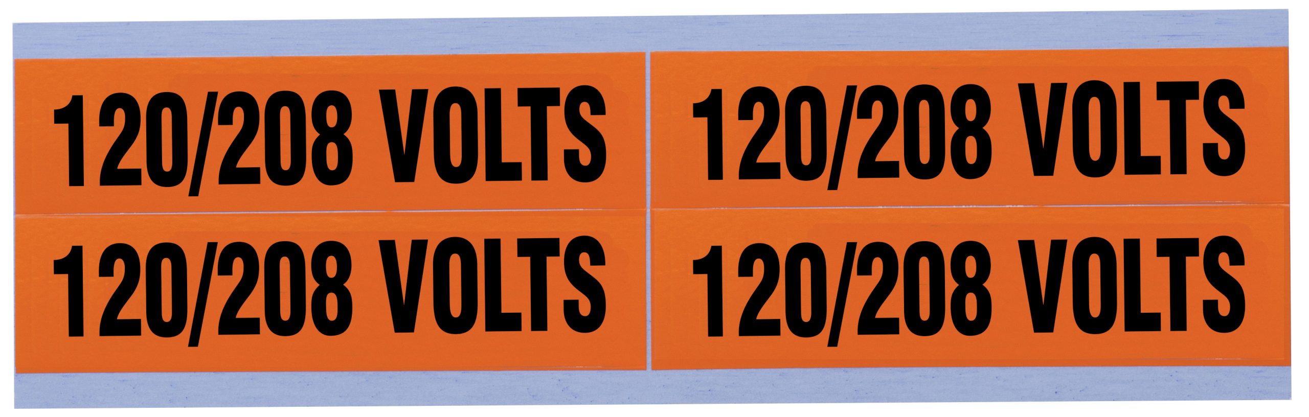 44296 - Voltage & Conduit Marker, "120/280", Med, 4/Card