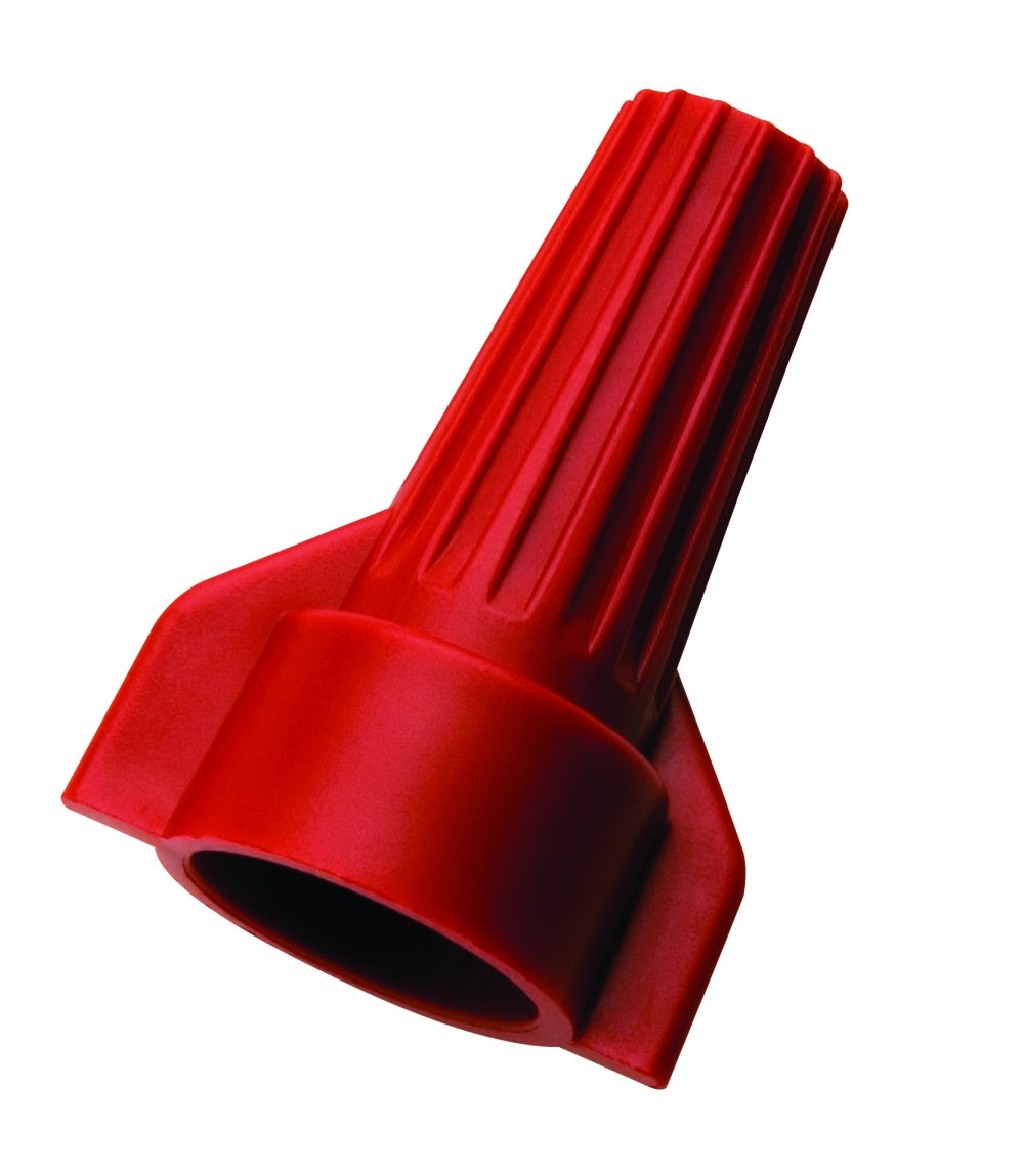 WT52500JR - Wingtwist Wire Connector, WT52 Red, 500/Jar