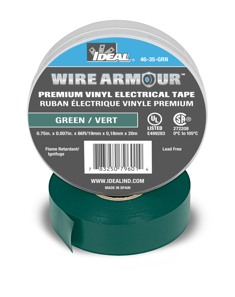 4635GRN - Vinyl Color Coding Tape, Green, 3/4 X 66' - Image 3