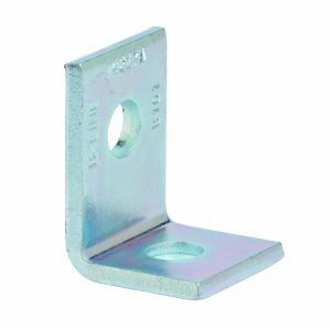 B101ZN - BLTD 2H, 90D ZN PLT Corner Angle
