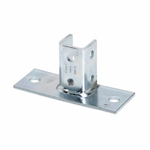 B280FLSS4 - BLTF 8X3", 3-1/2" FLSH SPRT SS4 Post Base