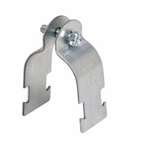 B2012PAZN - BLTD 1-1/2" Zinc Plate Pa Rigid Pipe Clamp