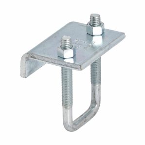B44122ZN - BLTD 3-3/8" Zinc Plate Beam Clamp