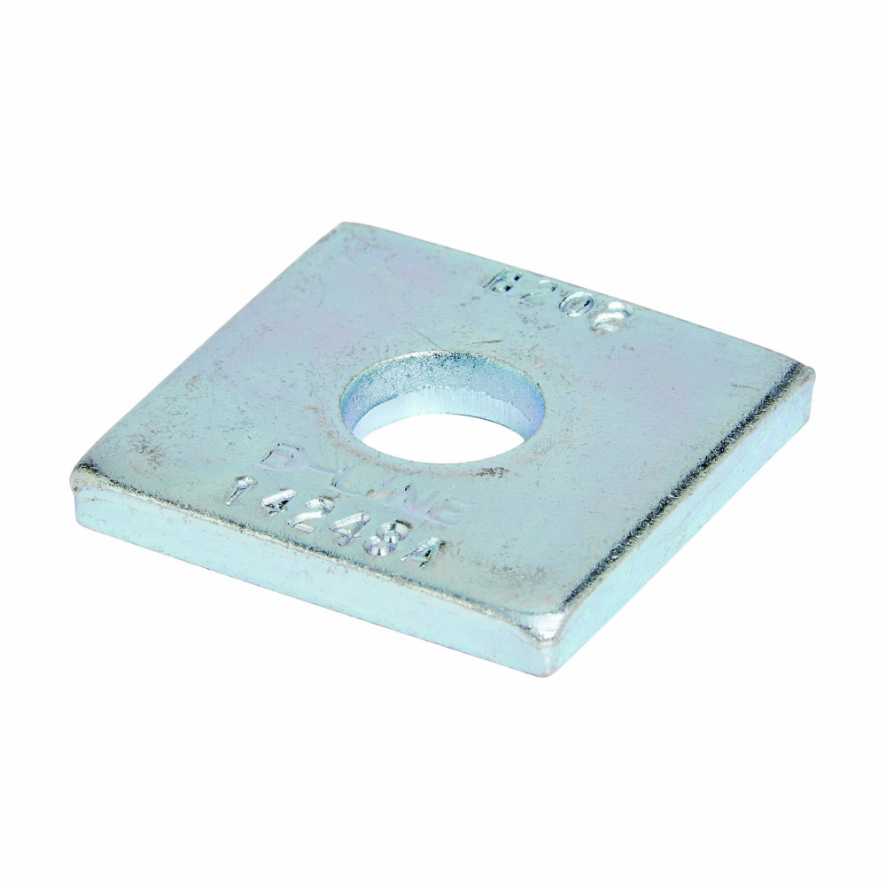 B201ZN - BLTF 3/8" ZN PLT SQ Washer - Image 3