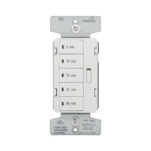 PT18MW - 5 BTTN Prog Timer(Min) Unv 1800W 120V WH