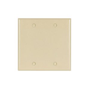 2137VB0X - Wallplate 2G Blank THRMST Box MT STD Iv