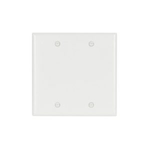 2137WB0X - Wallplate 2G Blank THRMST Box MT STD WH
