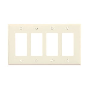 PJ264LA - Wallplate 4G Decorator Poly Mid La