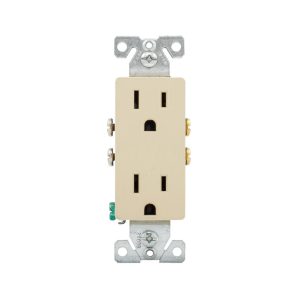 1107V - Recp Deco Duplex 15A 125V 2P3W Iv