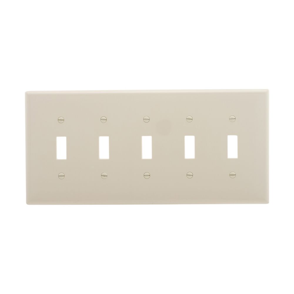 PJ5LA - Wallplate 5G Toggle Poly Mid La