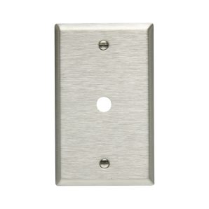 93696B0X - Wallplate 1G With .375" Hole STD SS