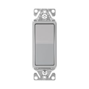 7501GYB0X - Switch Decorator SP 15A 120/277V Gy